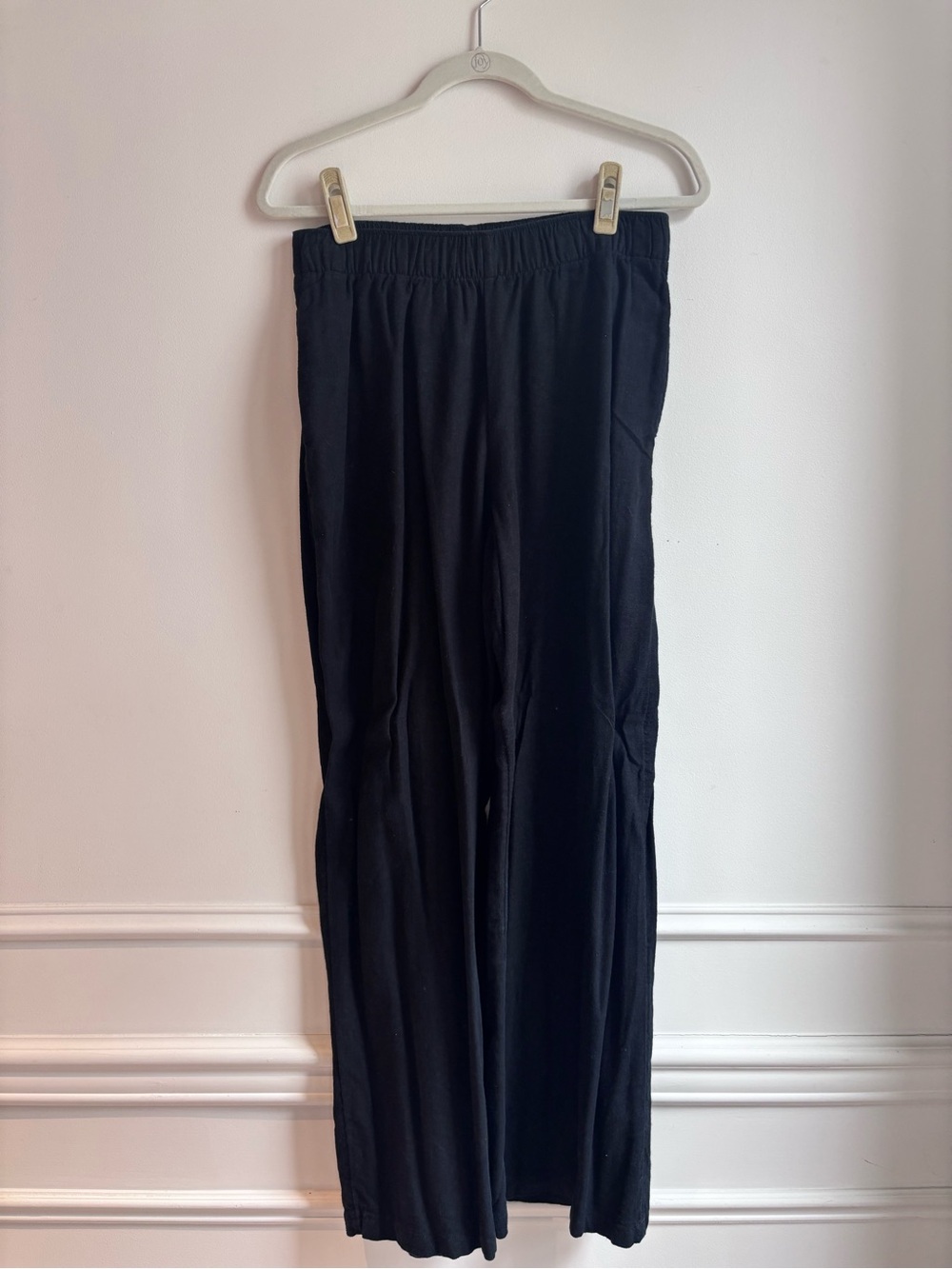 Abercrombie Black Linen Pants Size M